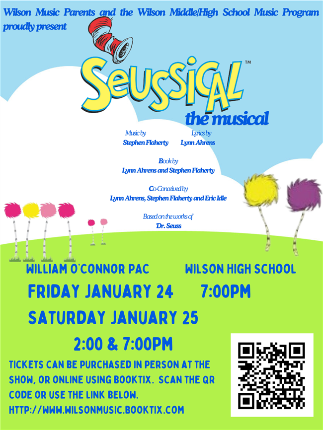 Seussical the Musical Flyer